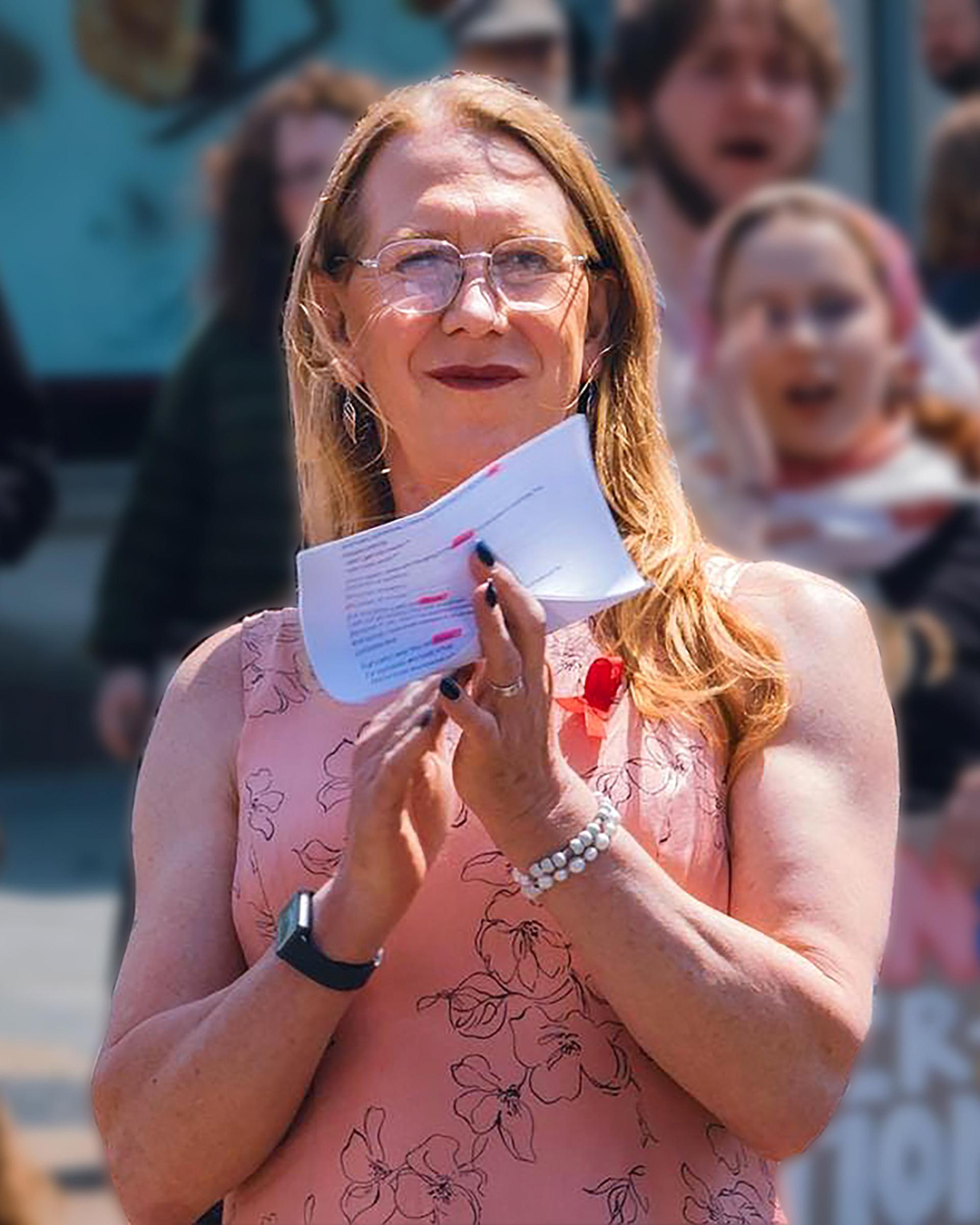 Read more about the article Gini Speaks at Plymouth Pride 2025